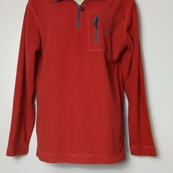 SOUTHERN MARSH FLEECE WOMENS SMALL RED WAFFLE KNIT FIELD-TEC SIZE XS - Picture 2 of 6